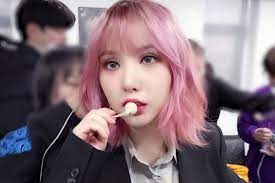 Gfriend S Eunha Jung Eunbi 2020 Hair Icon Pink Hair Girl Icons