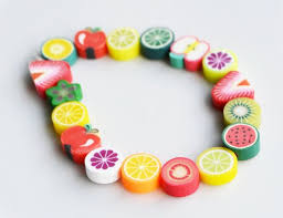 Fruit Bead Bracelet By Sweetnneatjewellery On Etsy Fruit Bracelet Handmade Beaded Bracelets