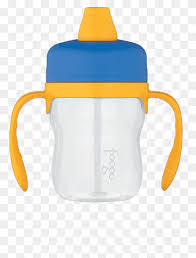 Baby Bottle Sippy Cups Thermoses Water Bottles Thermos Llc Thermos Foogo Straw Bottle Bs535bl003 Handle Yellow Orange Sippy Cups Thermoses Cup Png Pngwing