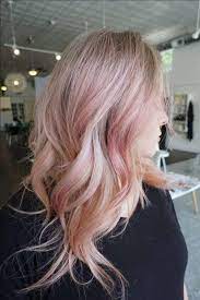 There's a new hair color trend in town that's going to be just about everywhere in 2018. Rose Gold For Blonde Hair Novocom Top