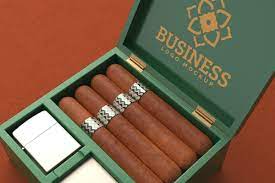 Download Cigar Mockup And Green Box Psd Free Psd Resources