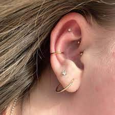 Constellation Piercing Constellation Piercings Ear Climbers Earrings Ear Piercings Conch
