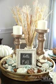 Awesome Table Center Piece 1 Coastal Casual Fall Tablescape Dining Table Centerpiece Artsychi Fall Table Centerpieces Fall Table Decor Fall Dining Table