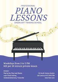 Online Piano Training Posters Poster Template Fotor Design Maker Piano Lessons Class Poster Recital Poster