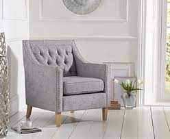 Alibaba.com offers 871 fabric armchairs uk products. Chatsworth Chesterfield Grey Plush Fabric Armchair