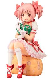 estatua madoka magica 15 cm puella magi madoka magica escala 1 8 kotobukiya estupenda recreacion en forma d munecas de anime figuras de anime madoka magica