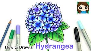 Flower backgrounds flower wallpaper wallpaper backgrounds flower petals flower art grass flower cartoon flowers how to make paper flowers floral drawing. How To Draw A Hydrangea Flower Easy Youtube