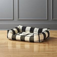 Black And White Plaid Dog Bed Black And White Plaid Dog Bed Cb2 Dog Bed Dog Lounge Bed Bed