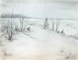 By dan in featured artists > pencil drawings. Original Graphite Pencil Drawing Cloudy Winter Hillside Landscape Winter Trees Pencil Art 11 X 14 M Winterlands Winter Landscape Landscape Landscape Drawings