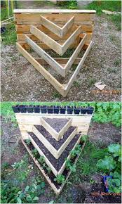 Anmutige Ideen Mit Recycelten Holzpaletten Holzpaletten Erhohte Gartenbeet Gartendesign Ideen