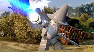 Just pick up the banner in the middle of the room and activate it. Lego The Hobbit Review The Road Goes Ever On Game Informer