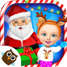 Sweet Baby Girl Christmas Fun 2