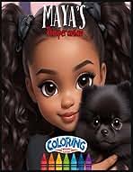 Maya's Pomeranian Coloring Book : Cunningham, Elnora, Coloring Studio, Baby  Boo's: Amazon.in: Toys & Games