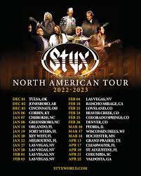 Welcome to our North American Tour 22-23. Which city are we seeing you in?  Light it up and let's get this show