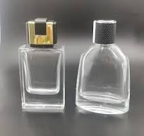 Botella de spray de perfume de vidrio cuadrada con bomba personalizada y  logotipo vacío 30ml nuevo diseño con caja 30ml