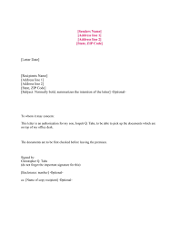 Sample business letter with enclosure sanjonmotel well impression. 46 Authorization Letter Samples Templates á… Templatelab