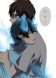 Tags Anime Fire Blue Flame Ao No Exorcist Okumura Rin Okumura Yukio Mi K Blue Exorcist Anime Blue Exorcist Rin Blue Exorcist