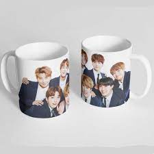 Bts Resim Baskili Kupa Bardak Kupalar Bardak Baski
