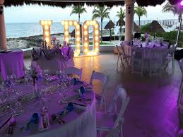 Wedding Reception Setup At Hard Rock Hotel Riviera Maya Riviera Maya Wedding Venue Hard Rock Wedding Riviera Maya