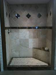 Bright colors will visually increase the space, but also will but you could think about installing beautiful and minimalist shower cabinets , to replace the bulky bath and to make free space. I Like This Smaller Corner Bench Needs Built In Shelves Though Shower Bench Bathroom Shower Seat Ideas Shower Seat