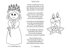 Filastrocche Santa Lucia Santa Lucia Tuttodisegni Com Santa Lucia Filastrocche Immagini