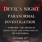 Devil's Night Paranormal Investigation event in Westland, MI