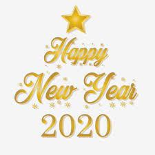 Szczesliwego Nowego Roku 2020 Czcionki Sztuki Happy New Year Background Font Art Happy New Year Vector