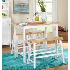 farmhouse counter height table 2 saddle