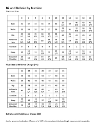 52 Expository David Bridal Size Chart