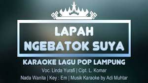 Putus Unyen Harapan Karaoke Lirik Nada Wanita Lagu Lampung Pop Voc Dinata Key Dm Youtube