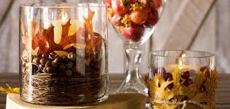 Herfstdecoratie Versieren Met Spulletjes Uit Het Bos