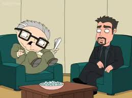 Family Guy------------------------ Stewie interviews colin farrell
