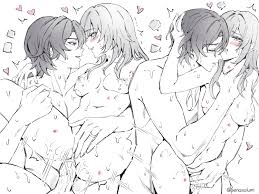 Rule 34 Dev - 1boy abs aged_up anime ass bed blonde_hair blue_eyes breasts  completely_nude completely_nude_female earrings english_text flower  flower_hair fourth_descender genshin_impact hair_flower hair_ornament  highres horny_teyvat_guild jewelry ...