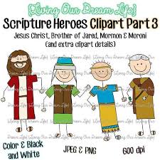 Clipart Part 3 Book Of Mormon Stick Figure Scripture Heroes Jesus Christ Brother Of Jared Mormon Moroni Clip Art Stick Figures Scripture