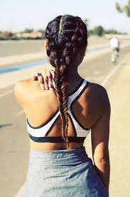 12 Ways To Style Your Hair Post Workout Sporty Hairstyles Gym Hairstyles Sport Hair