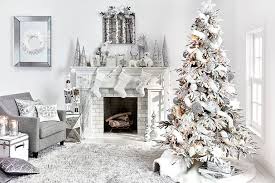 Velg blant mange lignende scener. Arctic Ice Vignette White Christmas Decor Grey Christmas Decor Silver Christmas Decorations