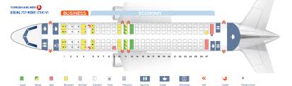 seat map boeing 737 900 turkish airlines best seats in the