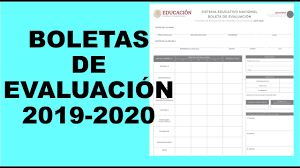 Boleta de evaluación sep 2021. Soy Docente Boletas De Evaluacion 2019 2020 Youtube