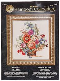 Amazon Com Bucilla Heirloom Collection Counted Cross Stitch