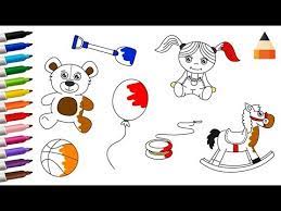 Toys kids gibt es bei ebay! How To Draw Toys Drawing Toys For Kids Youtube