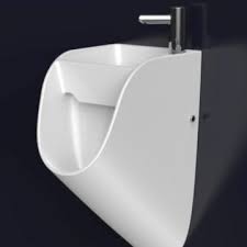 stand ceramic urinal sink combo