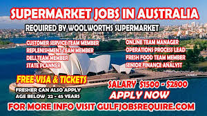 Australia Supermarket Jobs Industries Of Highest Recent Growth Are Mining Financial Services Tourism And Australia Supermarket Australia Work In Australia