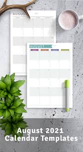 Checkout there august 2021 below and choose one which these free august 2021 calendar templates allow you to create a professional calendar just by if you are interested in our printable 2019 calendar , then please share it to your friends. August 2021 Calendar Templates Download Pdf