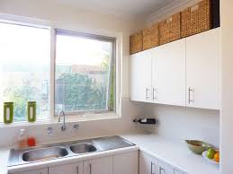 above kitchen cabinets