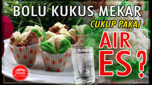 Lihat ide lainnya tentang kue, kue pancitos saborizados. Rahasia Bolu Kukus Mekar Dengan Campuran Air Es Youtube