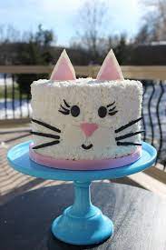 Cat Cake Topper Cat Birthday Cake Diy Cat Cake Cat Birthday Birthday Cake For Cat Dog Cakes Kitten Cake