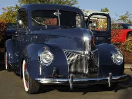 Image result for Dark Blue 1940 Truck