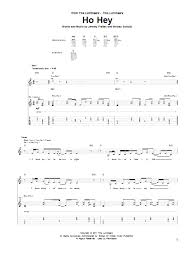 Ho Hey Sheet Music The Lumineers Guitar Tab