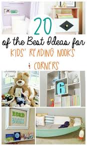 20 Kids Reading Nook Ideas That Everyone Will Love Natural Beach Living Reading Nook Kids Reading Corner Kids Toddler Reading Nooks