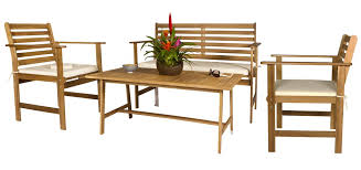 Les amoureux de meubles exotiques craqueront pour un salon de jardin en bois exotique en teck, un bois recherché et apprécié pour. Salon De Jardin Acacia Decouvrez Nos Salons De Jardin En Acacia Rdvdeco